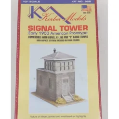 Trains*Korber 928 O Scale Early 30 American Offset Signal Tower Kit - Model Train Junction: Quality Parts and Art Supplies