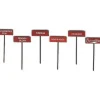 Trains*LaBelle 7604 Burma Shave Sign Set #4 - Model Train Junction: Quality Parts and Art Supplies