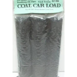 Trains*LBF 504 HO Scale Flat Coal Load For E & C and LBF Coal Cars (Pack of 12) - Model Train Junction: Quality Parts and Art Supplies