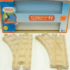 Trains*Learning Curve 99911 6-1/2 Inch Curved Switch Track - Model Train Junction: Quality Parts and Art Supplies