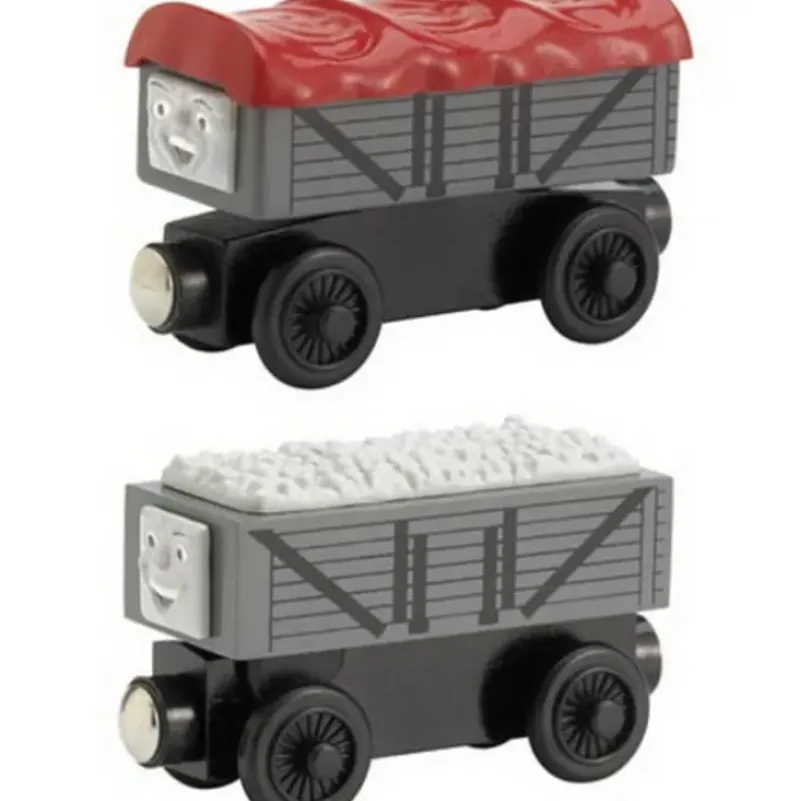 Trains*Learning Curve 99131 Thomas Wooden Railway Giggling Troublesome Trucks - Model Train Junction: Quality Parts and Art Supplies