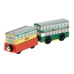 Trains*Learning Curve 98009 Thomas Wooden Railway Flora & Train - Model Train Junction: Quality Parts and Art Supplies