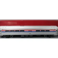 Trains*LGB 31220 Amtrak Amfleet Cafe Car, Phase III #43014 - Metal Wheels - Model Train Junction: Quality Parts and Art Supplies