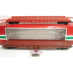 Trains*LGB 40540 AT&SF Flatcar Set #92706 & #92742 - Model Train Junction: Quality Parts and Art Supplies