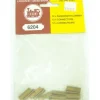 Trains*LGB 6204 Brass Catenary Wire Connector Clips (Pack of 12) - Model Train Junction: Quality Parts and Art Supplies