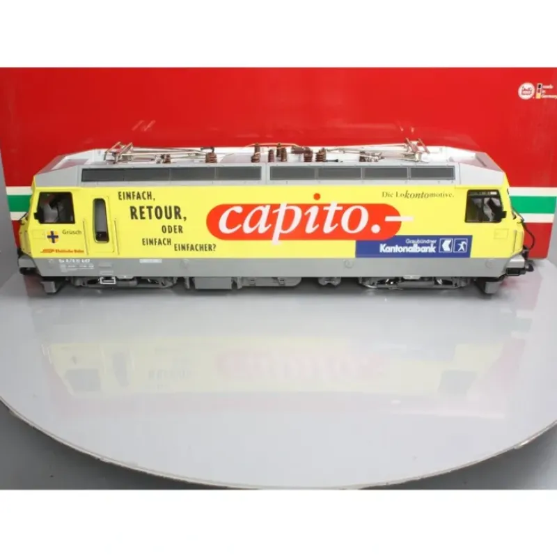 Trains*LGB 25420 Capito RhB Ge 4/4III-Elloks Electric Locomotive - Model Train Junction: Quality Parts and Art Supplies