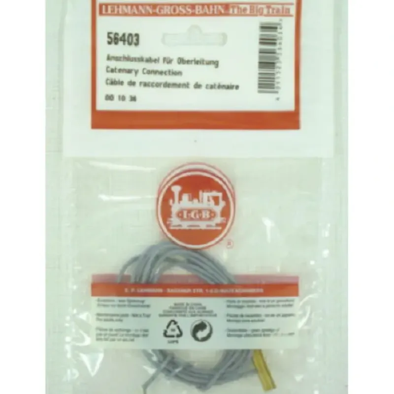 Trains*LGB 56403 Catenary Connection Cable - Model Train Junction: Quality Parts and Art Supplies