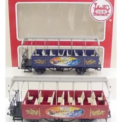 Trains*LGB 32253 Christmas Sightseeing 2-Car Passenger Set - Model Train Junction: Quality Parts and Art Supplies