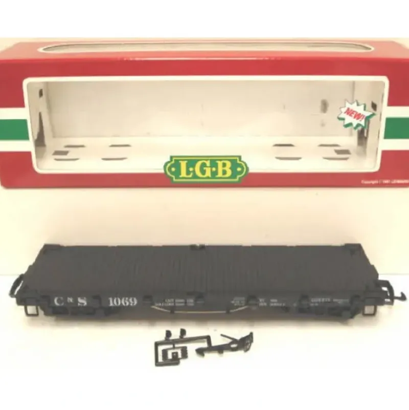 Trains*LGB 42690 Colorado and Southern Flatcar #1069 LN/Box - Model Train Junction: Quality Parts and Art Supplies