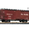 Trains*LGB 43673 D&RGW Wood Boxcar - Model Train Junction: Quality Parts and Art Supplies