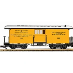 Trains*LGB 30843 D&S Baggage Car #128 - Model Train Junction: Quality Parts and Art Supplies