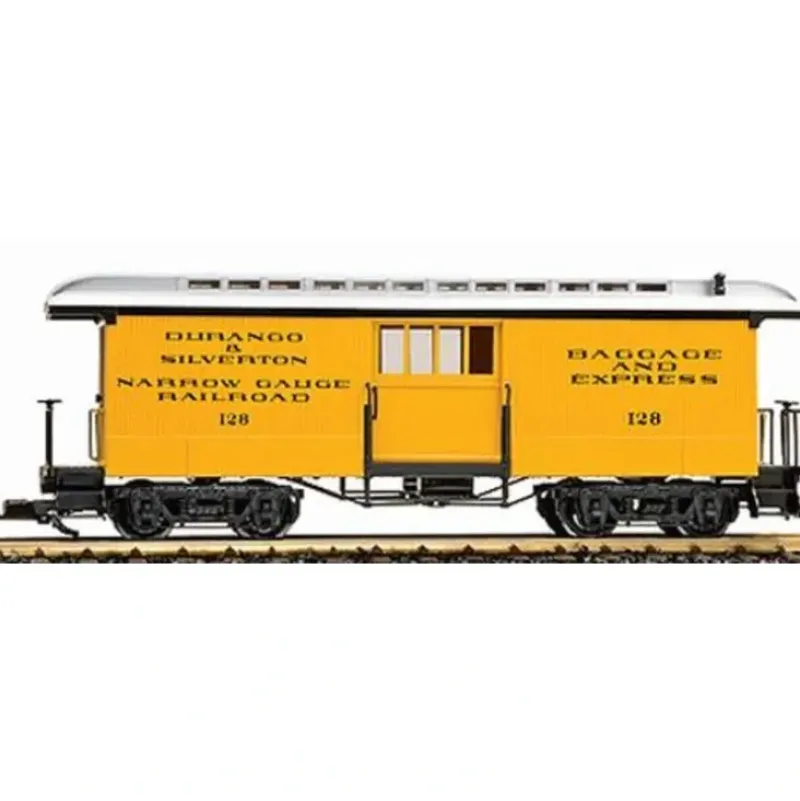 Trains*LGB 30843 D&S Baggage Car #128 - Model Train Junction: Quality Parts and Art Supplies