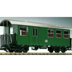 Trains*LGB 30710 DB Passenger Car/Baggage Car - Metal Wheels - Model Train Junction: Quality Parts and Art Supplies