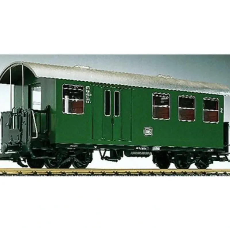 Trains*LGB 30710 DB Passenger Car/Baggage Car - Metal Wheels - Model Train Junction: Quality Parts and Art Supplies