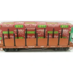 Trains*LGB 4060 Denver & Rio Grande Western Flatcar w/Stakes #4060 LN/Box - Model Train Junction: Quality Parts and Art Supplies