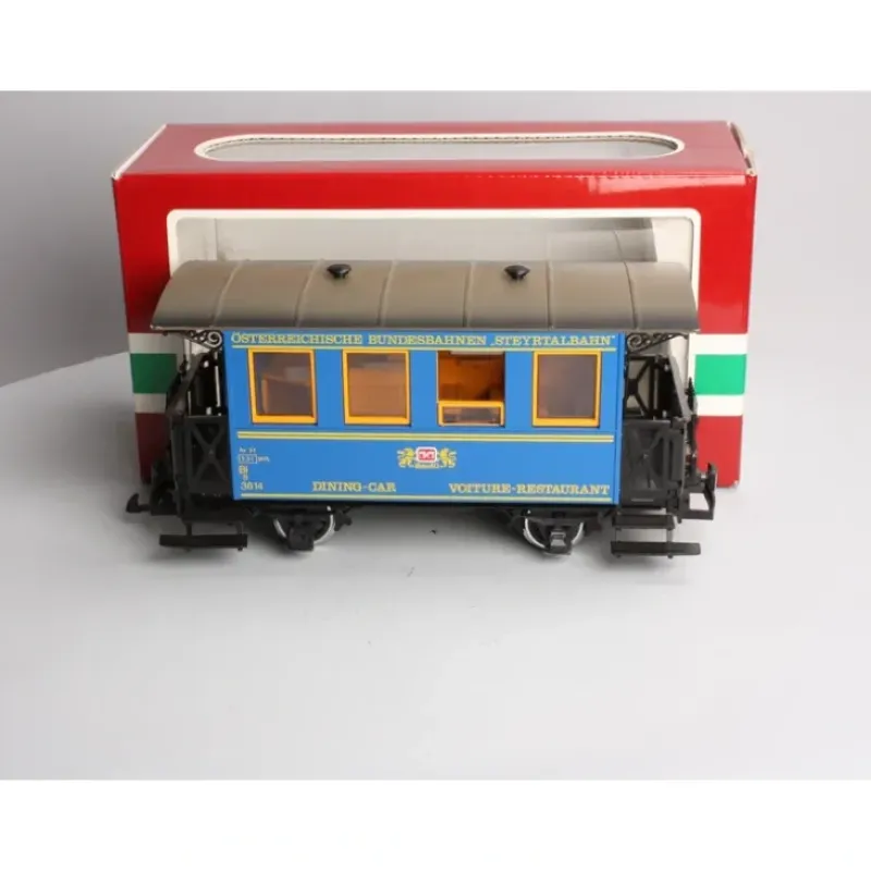 Trains*LGB 3013 Deutsche Eisenbahnen Dining Car LN/Box - Model Train Junction: Quality Parts and Art Supplies