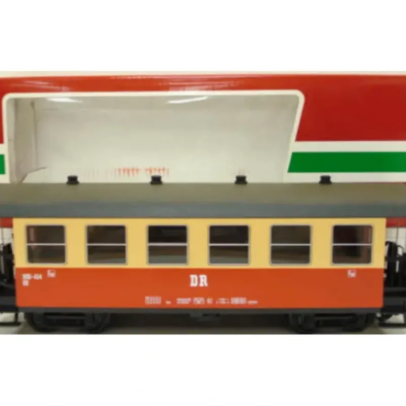 Trains*LGB 30730 DR 2nd Class Red & Tan Passenger Car - Model Train Junction: Quality Parts and Art Supplies