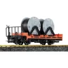 Trains*LGB 41025 Flatcar w/ Cable Reels - Model Train Junction: Quality Parts and Art Supplies