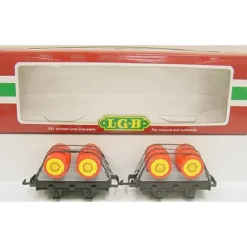 Trains*LGB 45170 FRR Double Drum Cars - Model Train Junction: Quality Parts and Art Supplies
