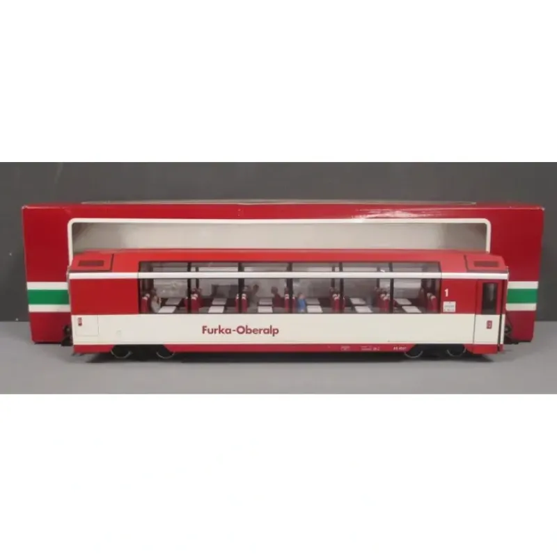 Trains|LGB 30660 Furka-Overalp Open Top Passenger Car - Model Train Junction: Quality Parts and Art Supplies