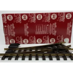 Trains*LGB 12100 G Brass 30 Left Hand Manual Switch Turnout - Model Train Junction: Quality Parts and Art Supplies