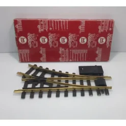 Trains*LGB 12050 G Brass 30 Right Hand R1 Remote Electric Switch Turnout - Model Train Junction: Quality Parts and Art Supplies