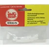 Trains*LGB 6100/5 G Catenary Wire Plastic Clamps (Pack of 12) - Model Train Junction: Quality Parts and Art Supplies