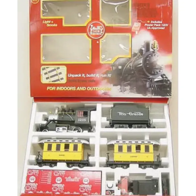 Trains*LGB 72324 G Denver & Rio Grande Western Steam Passenger Train Set - Model Train Junction: Quality Parts and Art Supplies