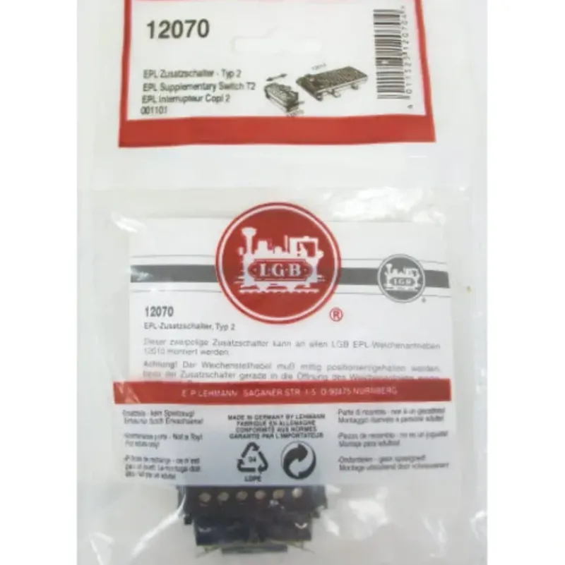 Trains*LGB 12070 G EPL Supplementary Switch Type-2 - Model Train Junction: Quality Parts and Art Supplies