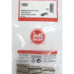 Trains*LGB 14001 G Nickel Metal Rail Joiners (Pack of 10) - Model Train Junction: Quality Parts and Art Supplies