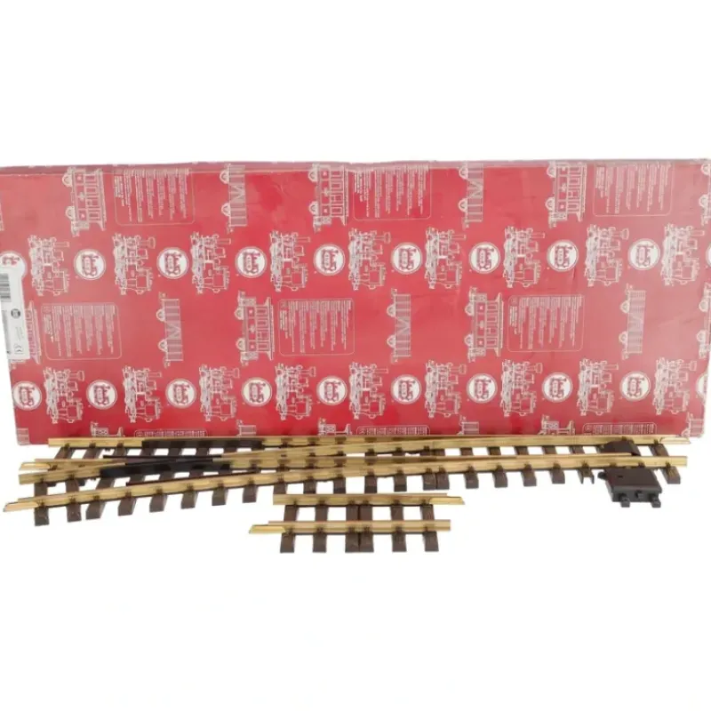 Trains*LGB 18150 G R5 15 Left Hand Manual Switch Turnout - Model Train Junction: Quality Parts and Art Supplies