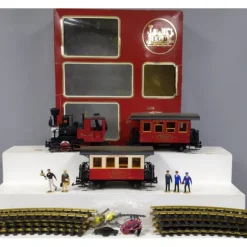 Trains*LGB 19810 G Scale 100 Year 1981 Jubilee Steam Locomotive Train Set EX/Box - Model Train Junction: Quality Parts and Art Supplies