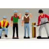 Trains*LGB 54410 G Scale American Locomotive Crew Workers - Model Train Junction: Quality Parts and Art Supplies
