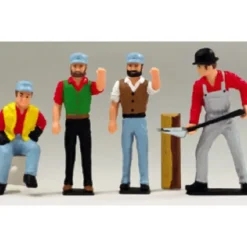 Trains*LGB 54410 G Scale American Locomotive Crew Workers - Model Train Junction: Quality Parts and Art Supplies