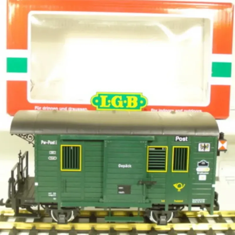 Trains*LGB 32190 G Scale Bag/Mailcar - Metal Wheels - Model Train Junction: Quality Parts and Art Supplies