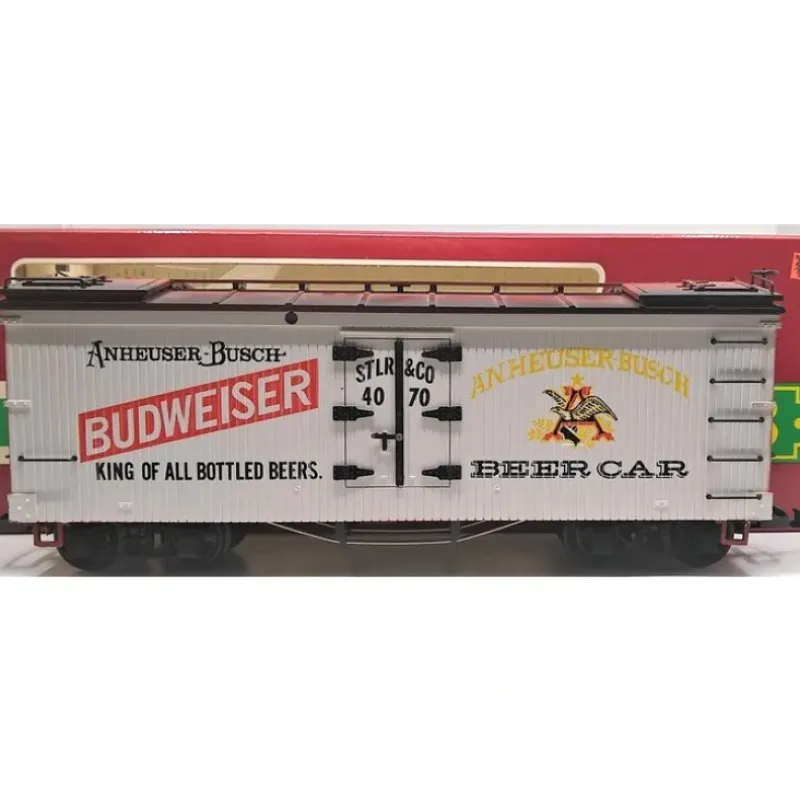 Trains*LGB 4070 G Scale Budweiser Woodside Reefer Car #4070 EX/Box - Model Train Junction: Quality Parts and Art Supplies