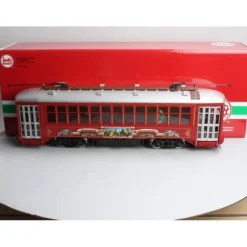 Trains*LGB 22382 G Scale Christmas Streetcar w/Sound - Metal Wheels - Model Train Junction: Quality Parts and Art Supplies