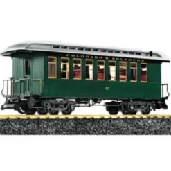 Trains*LGB 37800 G Scale Colorado & Southern Passenger Car - with Plastic Wheels - Model Train Junction: Quality Parts and Art Supplies