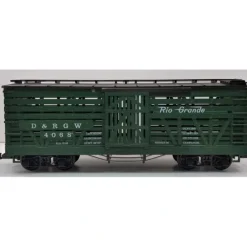 Trains*LGB 4068 G Scale Denver & Rio Grande Western Stock Car EX - Model Train Junction: Quality Parts and Art Supplies