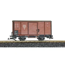 Trains*LGB 40353 G Scale Deutsche Reichsbahn Boxcar- Plastic Wheels - Model Train Junction: Quality Parts and Art Supplies