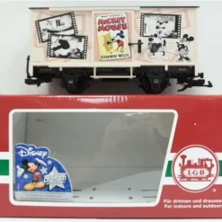 Trains*LGB 44358 G Scale Disney Steamboat Willie Disney Mickey Mouse Boxcar - Model Train Junction: Quality Parts and Art Supplies
