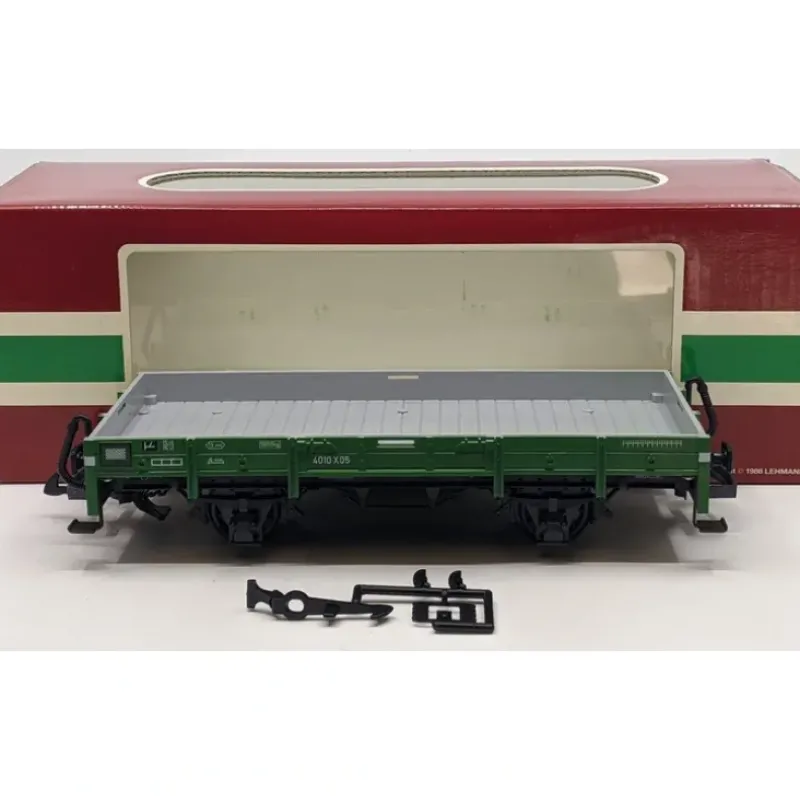 Trains*LGB 4010 G Scale Green 4-Wheel European Low Side Gondola LN/Box - Model Train Junction: Quality Parts and Art Supplies