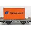 Trains*LGB 42030 G Scale Hapag-Lloyd Container Car - Model Train Junction: Quality Parts and Art Supplies