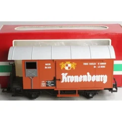 Trains*LGB 4028 G Scale Kronenbourg Boxcar w/Plastic Wheels LN/Box - Model Train Junction: Quality Parts and Art Supplies