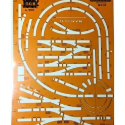 Trains*LGB 10010 G Scale Layout Track Template - Model Train Junction: Quality Parts and Art Supplies