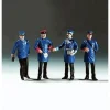 Trains*LGB 54403 G Scale Railroad Workers Set of 4 - Model Train Junction: Quality Parts and Art Supplies