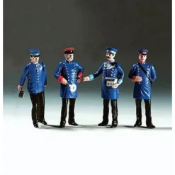 Trains*LGB 54403 G Scale Railroad Workers Set of 4 - Model Train Junction: Quality Parts and Art Supplies