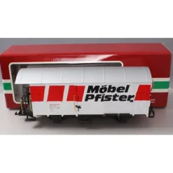Trains*LGB 45810 G Scale RhB Mobel Pfister Boxcar (plastic wheels) - Model Train Junction: Quality Parts and Art Supplies