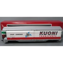 Trains*LGB 45570 G Scale RhB Sliding Wall Boxcar - Model Train Junction: Quality Parts and Art Supplies