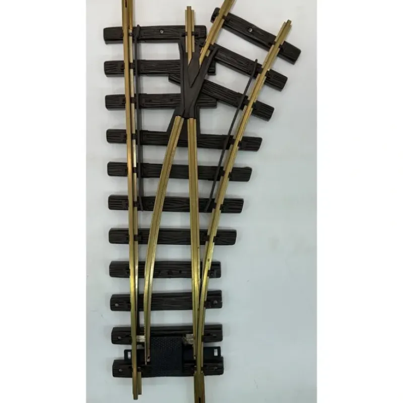 Trains|LGB 1200 G Scale Right Hand Manual Switch/Turnout LN - Model Train Junction: Quality Parts and Art Supplies